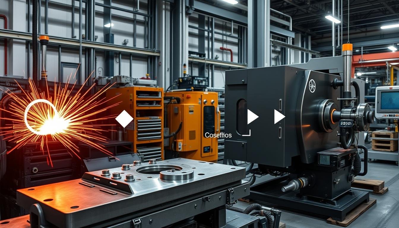 Hybrid manufacturing process combining forging and machining for optimal part performance