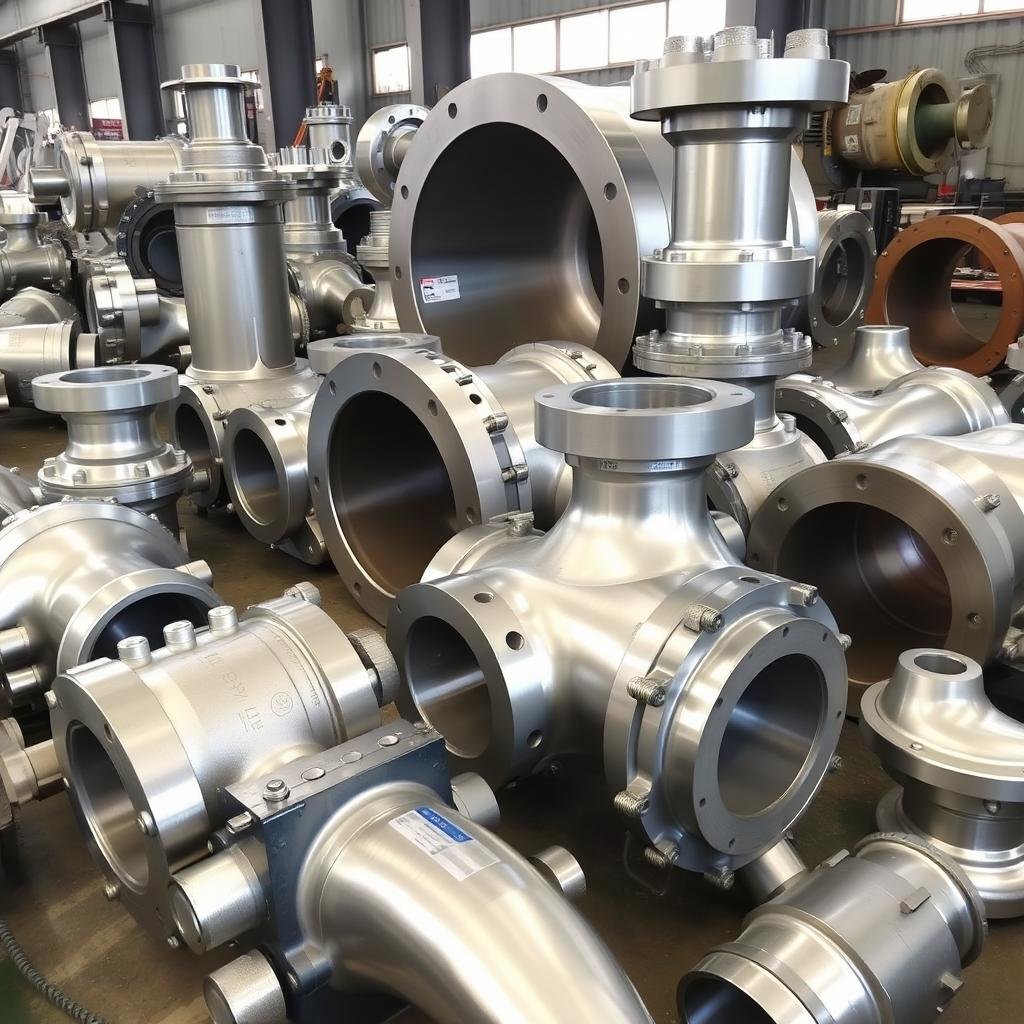 Industrial aluminum forgings by MAIKONG