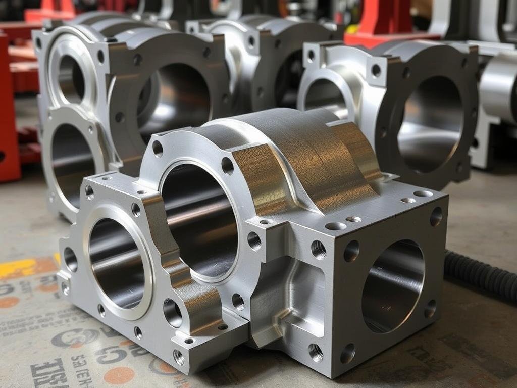 Industrial aluminum forgings for heavy-duty applications