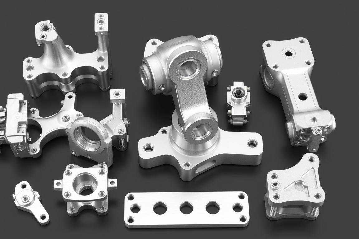 Industrial automation aluminum forged components manufactured by MAIKONG