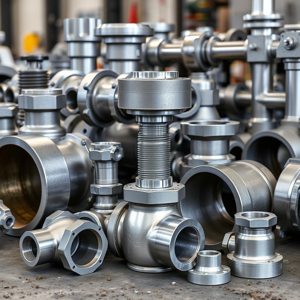 Infrastructure aluminum forged components manufactured by MAIKONG