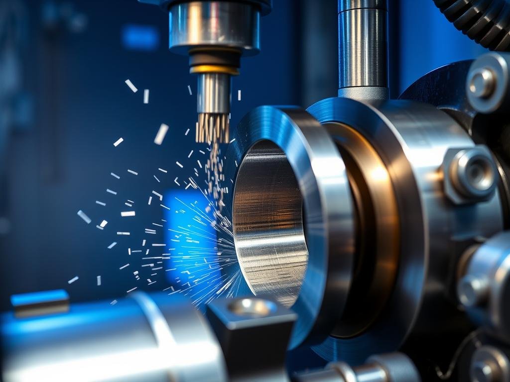 MAIKONG CNC Turning Services showing precision metal components being manufactured MAIKONG CNC Turning Services showing precision metal components being manufactured