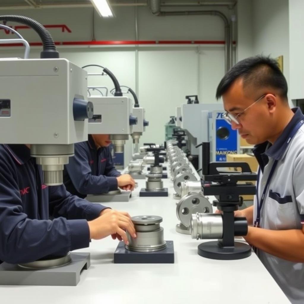 MAIKONG FACTORY quality control inspection of finished metal components