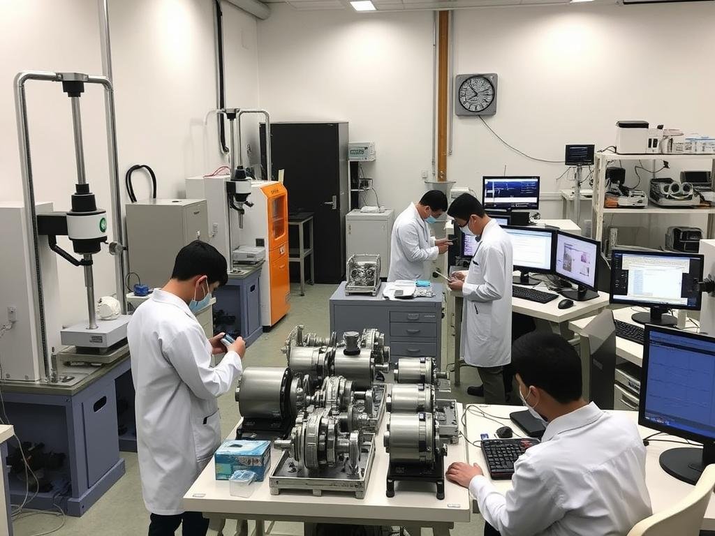 MAIKONG FACTORY quality control laboratory with testing equipment