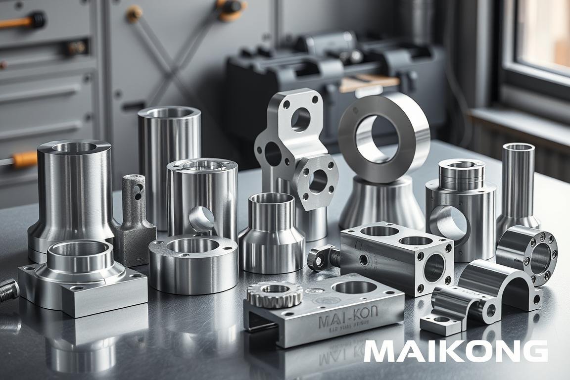 MAIKONG aluminum forged components showcasing precision and quality