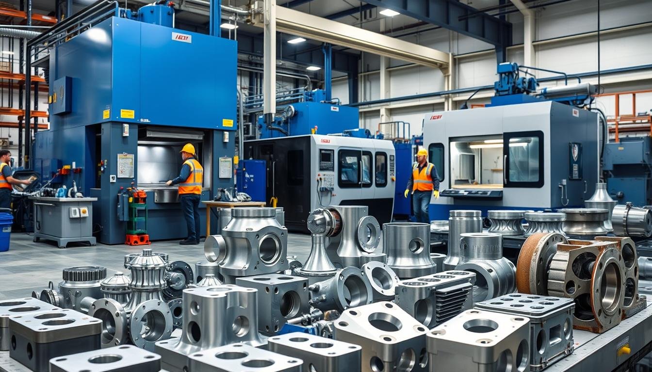 MAIKONG aluminum forging facility with advanced equipment and finished components