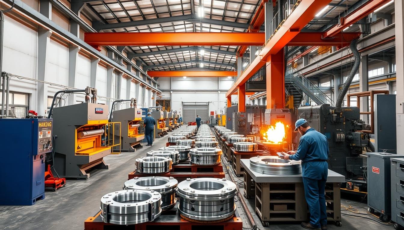 MAIKONG aluminum forging facility with advanced equipment and skilled technicians