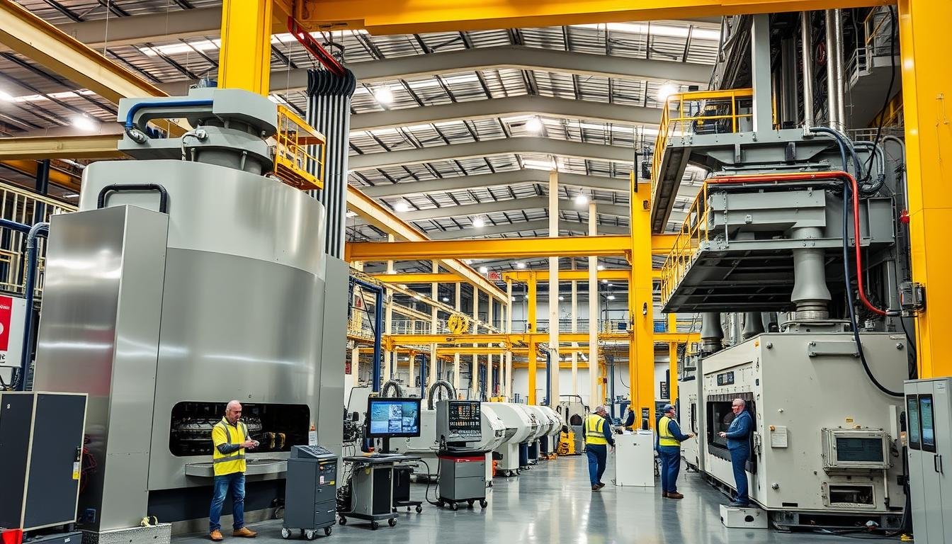 MAIKONG aluminum forging factory production facility in Shenzhen, China