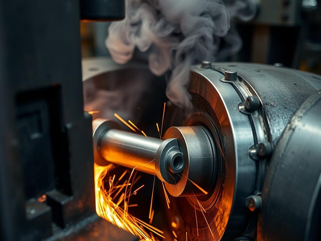 MAIKONG closed die forging process creating precise forged metal parts