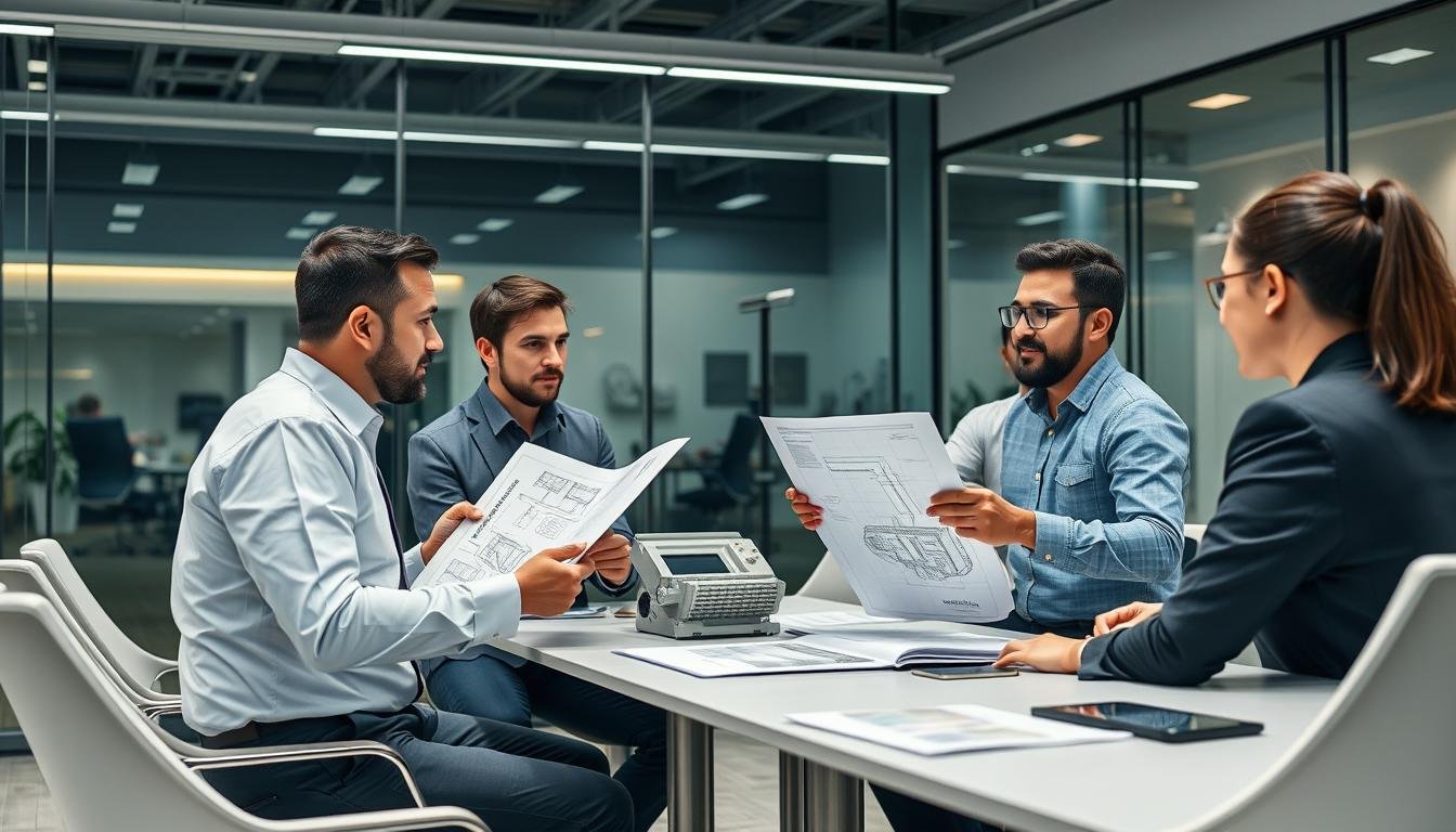 MAIKONG engineering team consulting on aluminum engine block design MAIKONG engineering team consulting on aluminum engine block design