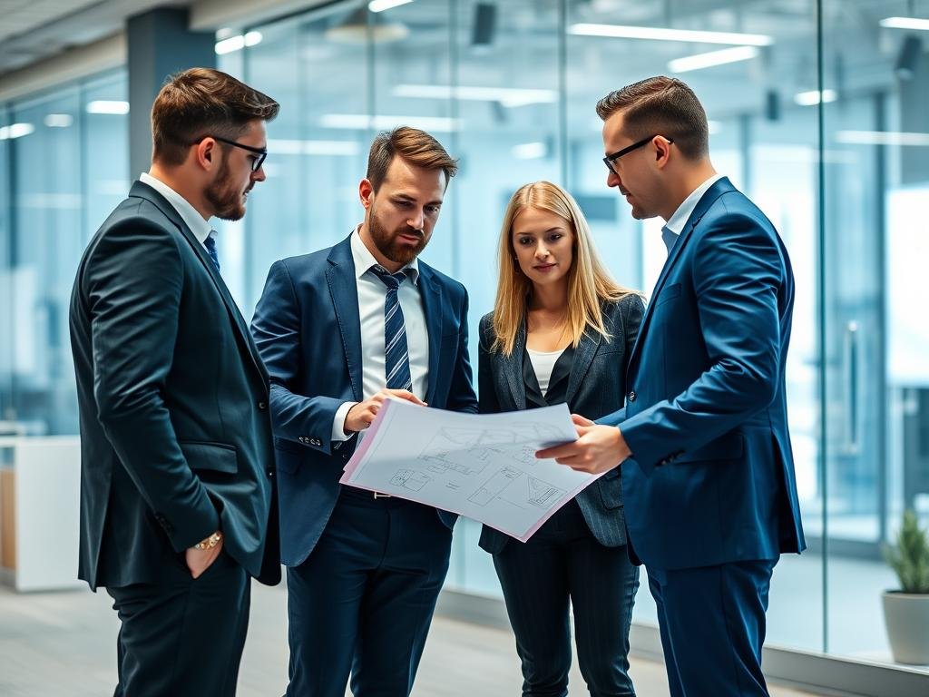 MAIKONG engineering team discussing forging specifications with clients