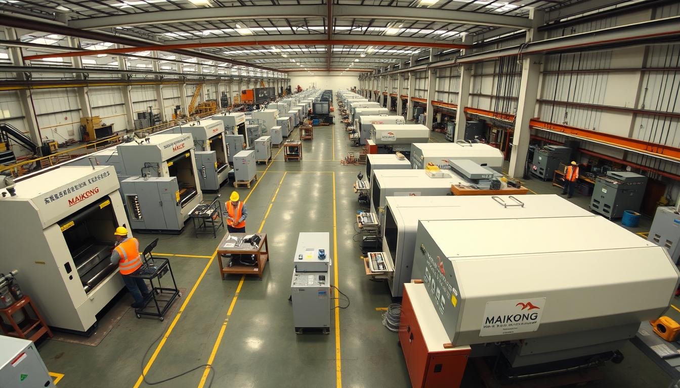 MAIKONG facility showcasing comprehensive aluminum forging capabilities