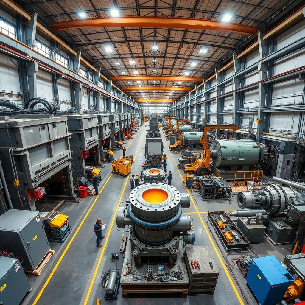 MAIKONG hot forging production facility