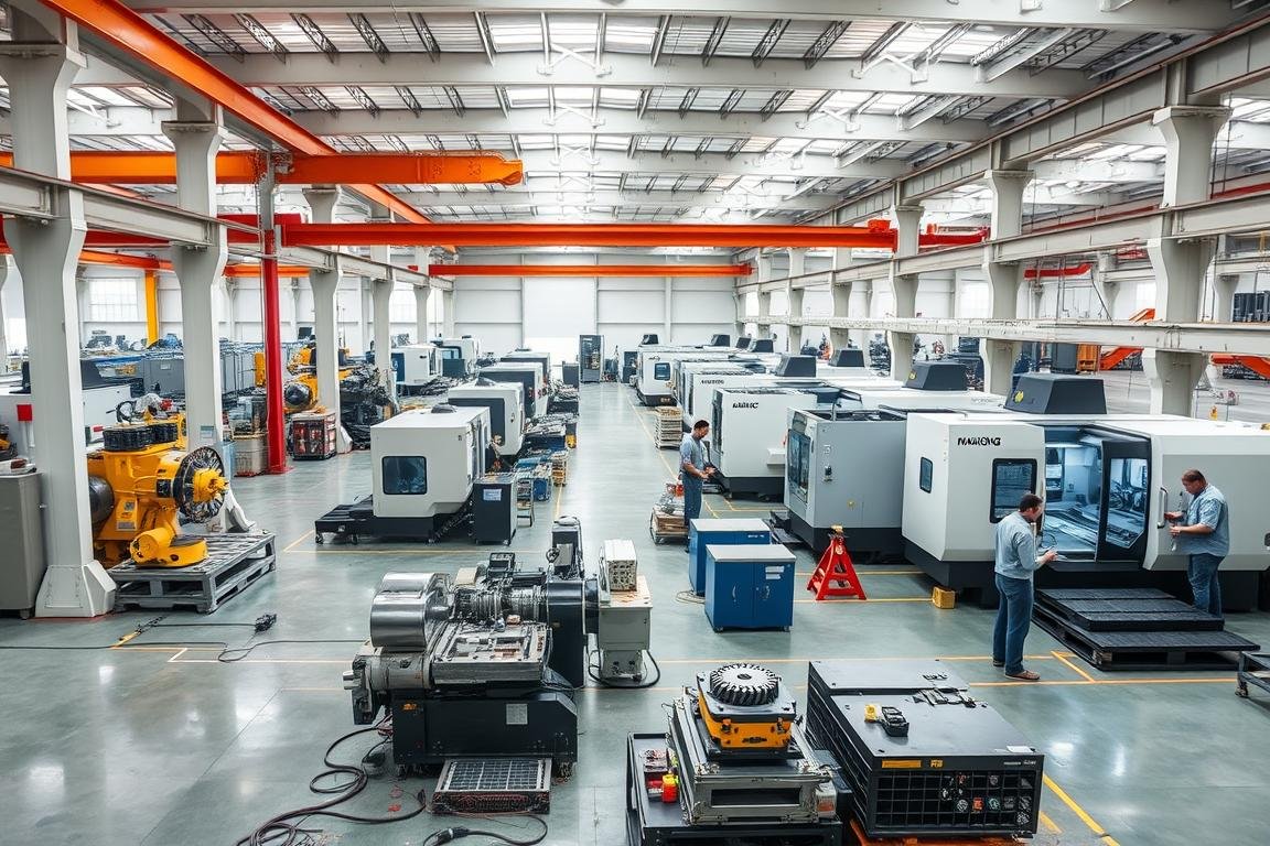 MAIKONG manufacturing facility with forging and machining equipment
