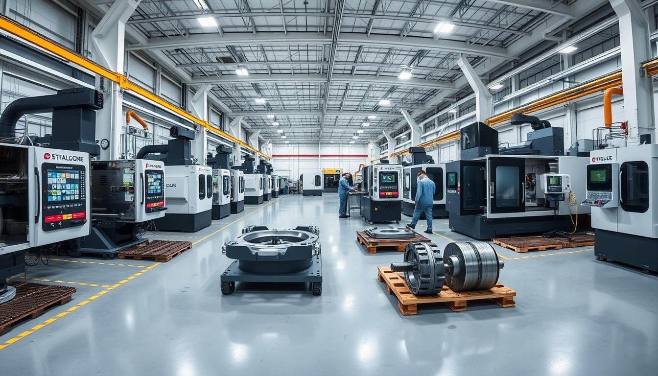 MAIKONG manufacturing facility with multiple CNC machines