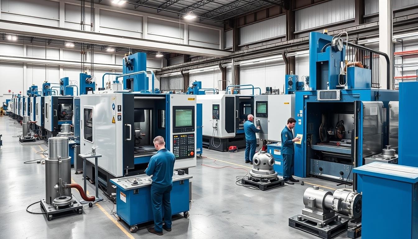 MAIKONG metal forge facility with CNC machines and forging equipment