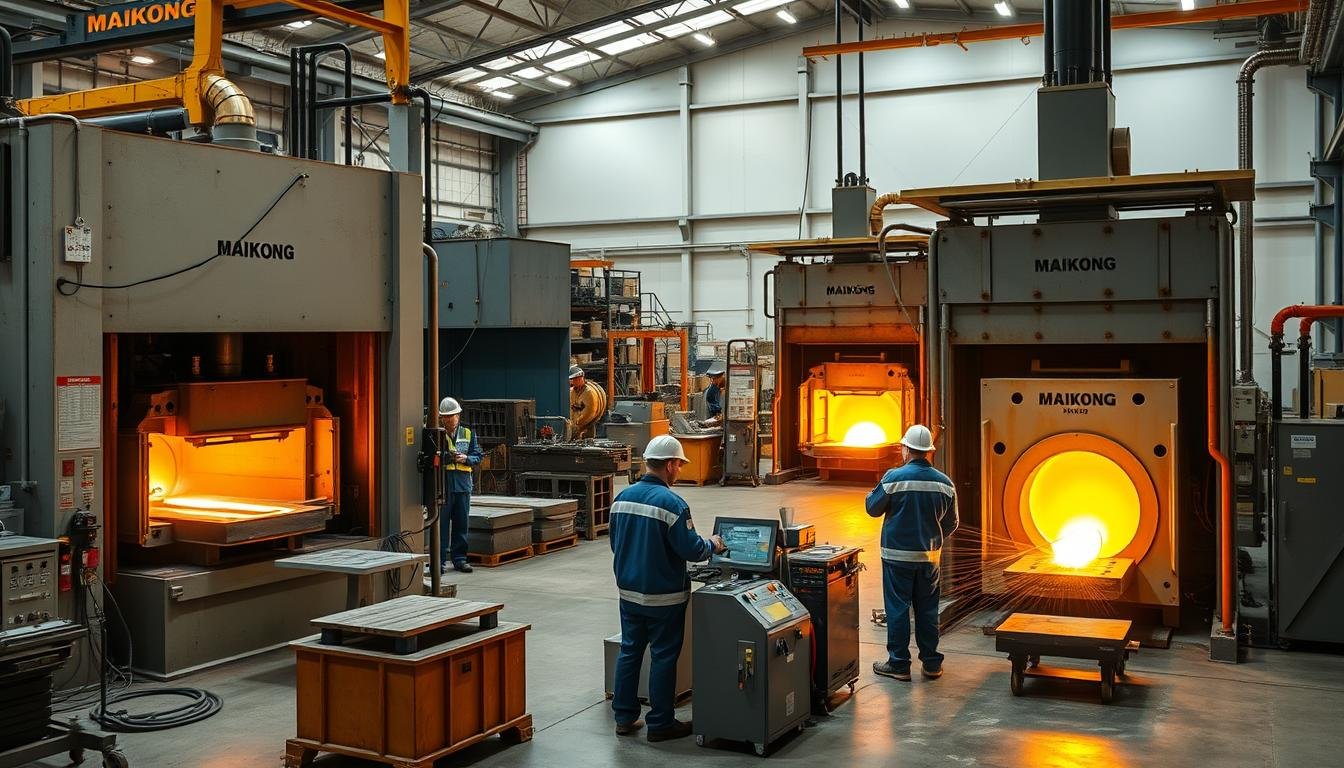 MAIKONG metal forge facility with advanced equipment and skilled technicians