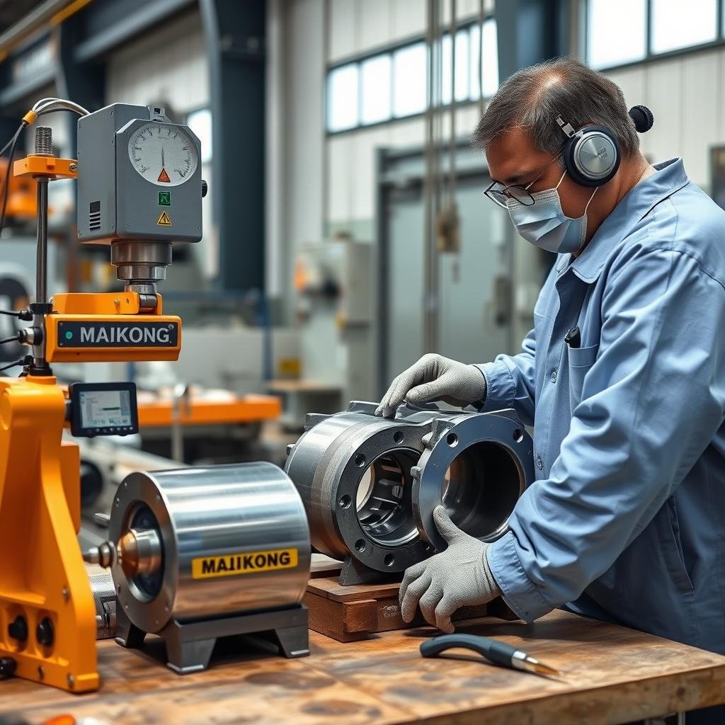 MAIKONG quality control inspection of forged components