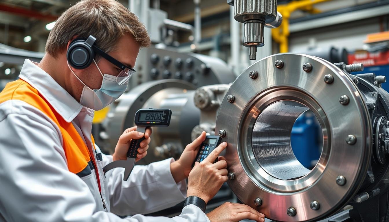 MAIKONG quality control inspection of forging press components