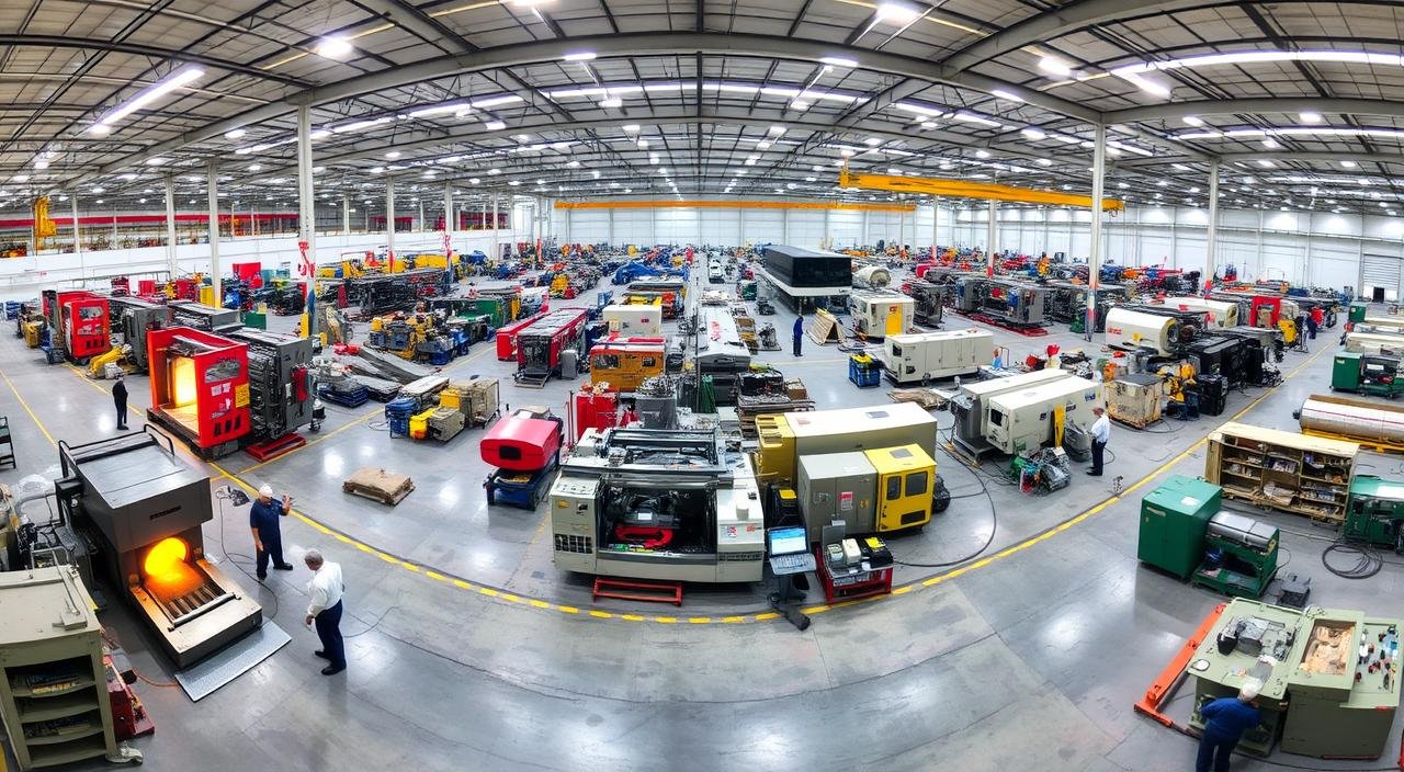 MAIKONG steel forging facility showing comprehensive manufacturing capabilities