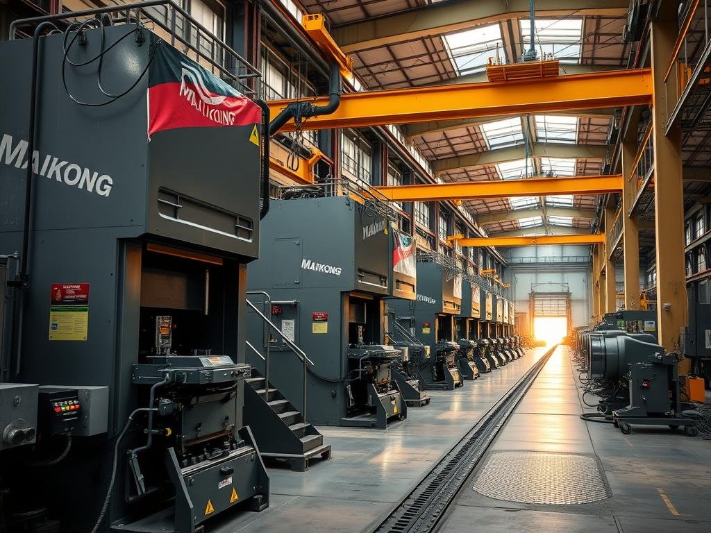 MAIKONG steel forging production line with modern equipment