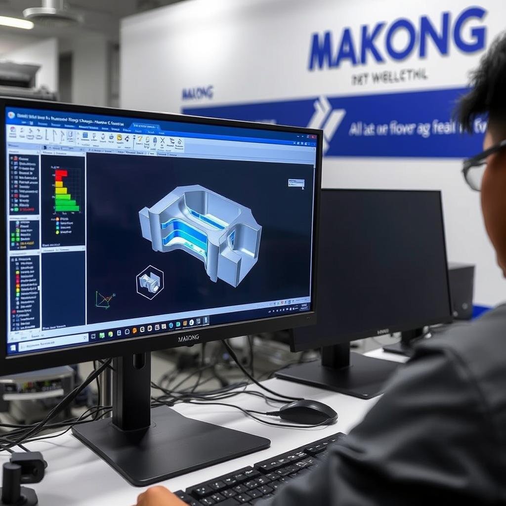 MAIKONG's CAD/CAM design process for aluminum forging optimization