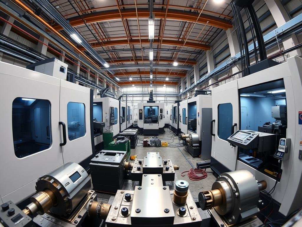 MAIKONG's CNC machining center for forge tooling production