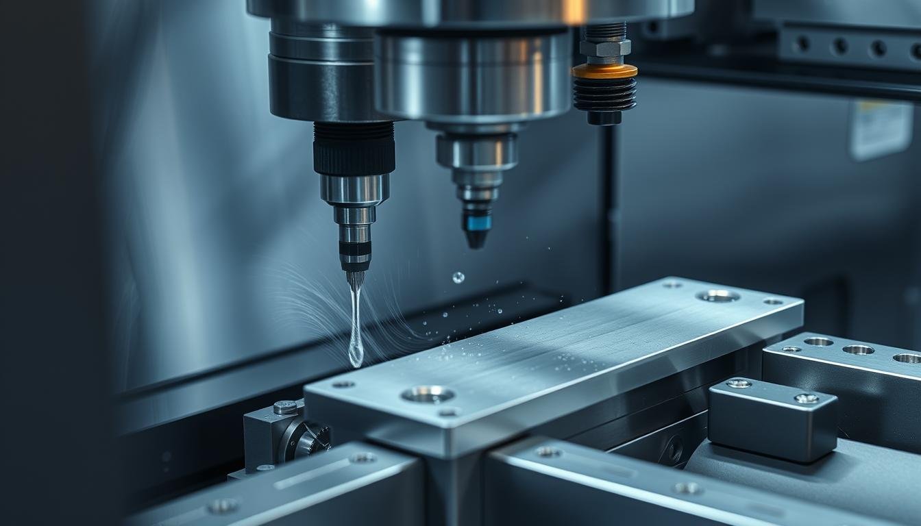 MAIKONG's CNC machining center processing 7075 T6 aluminum components