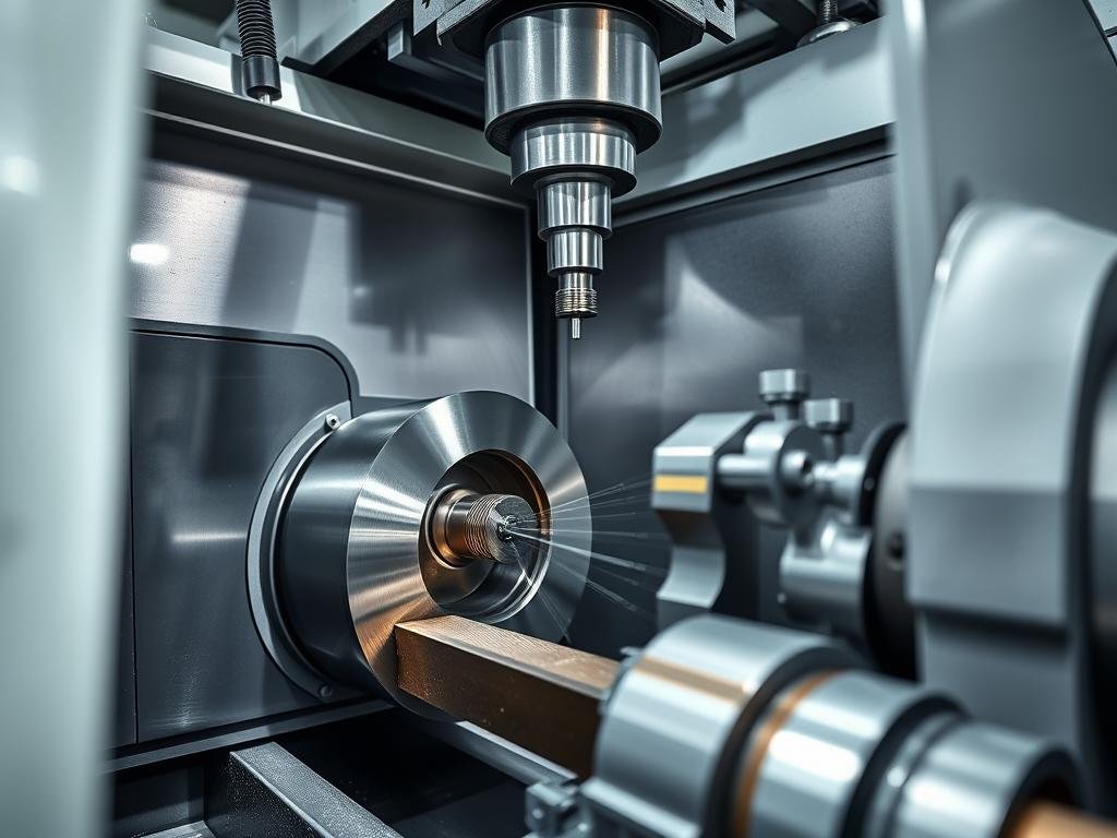 MAIKONG's CNC turning operation producing precision components