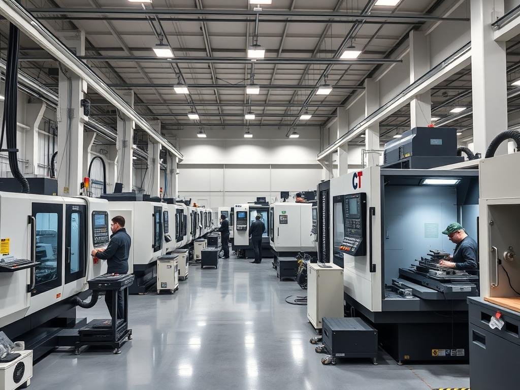 MAIKONG's advanced CNC machining facility