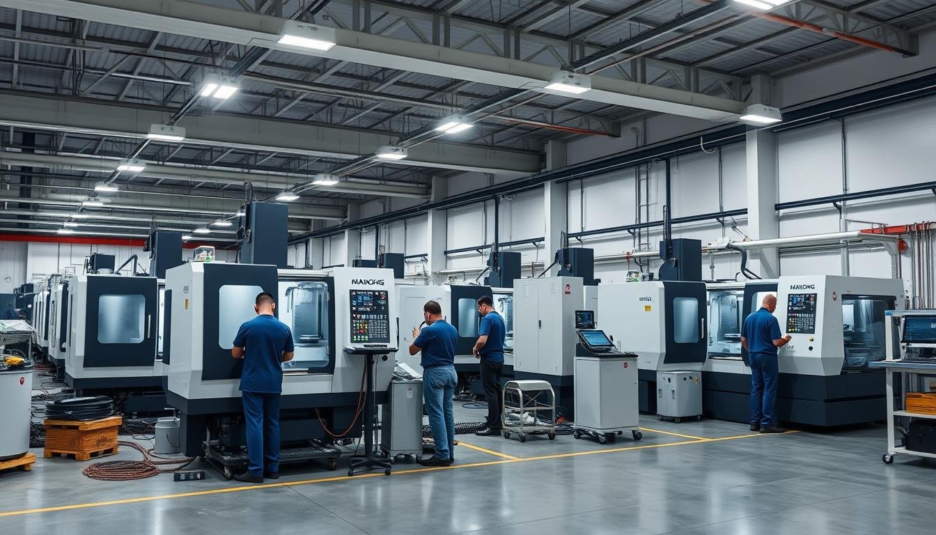 MAIKONG's advanced CNC machining facility