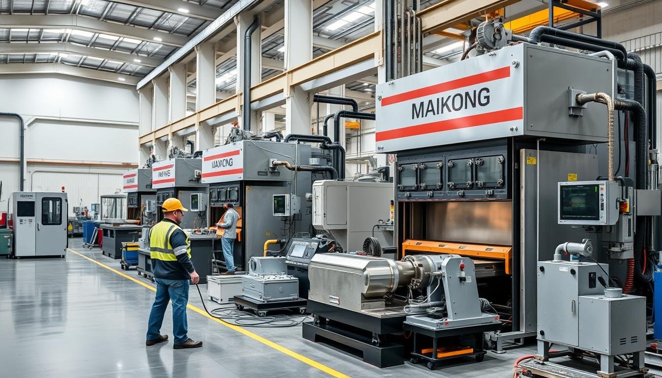 MAIKONG's advanced aluminum forging facility