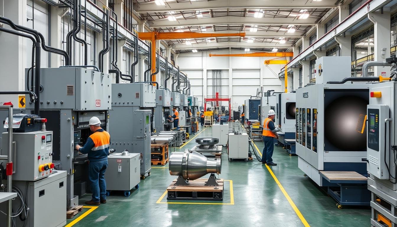 MAIKONG's advanced aluminum forging facility MAIKONG's advanced aluminum forging facility