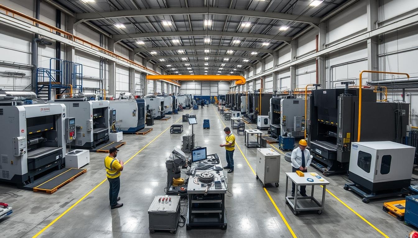 MAIKONG's advanced aluminum forging facility showing modern equipment and quality control processes