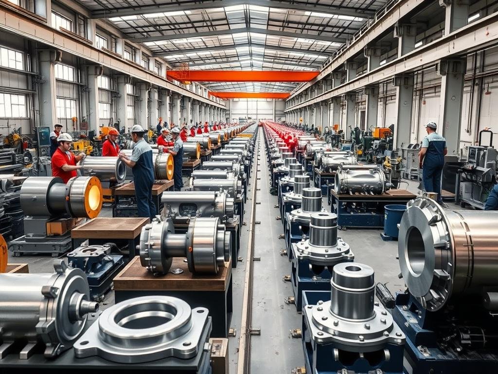 MAIKONG's aluminum forging production line showcasing advanced techniques in the modern History of Aluminum Forging