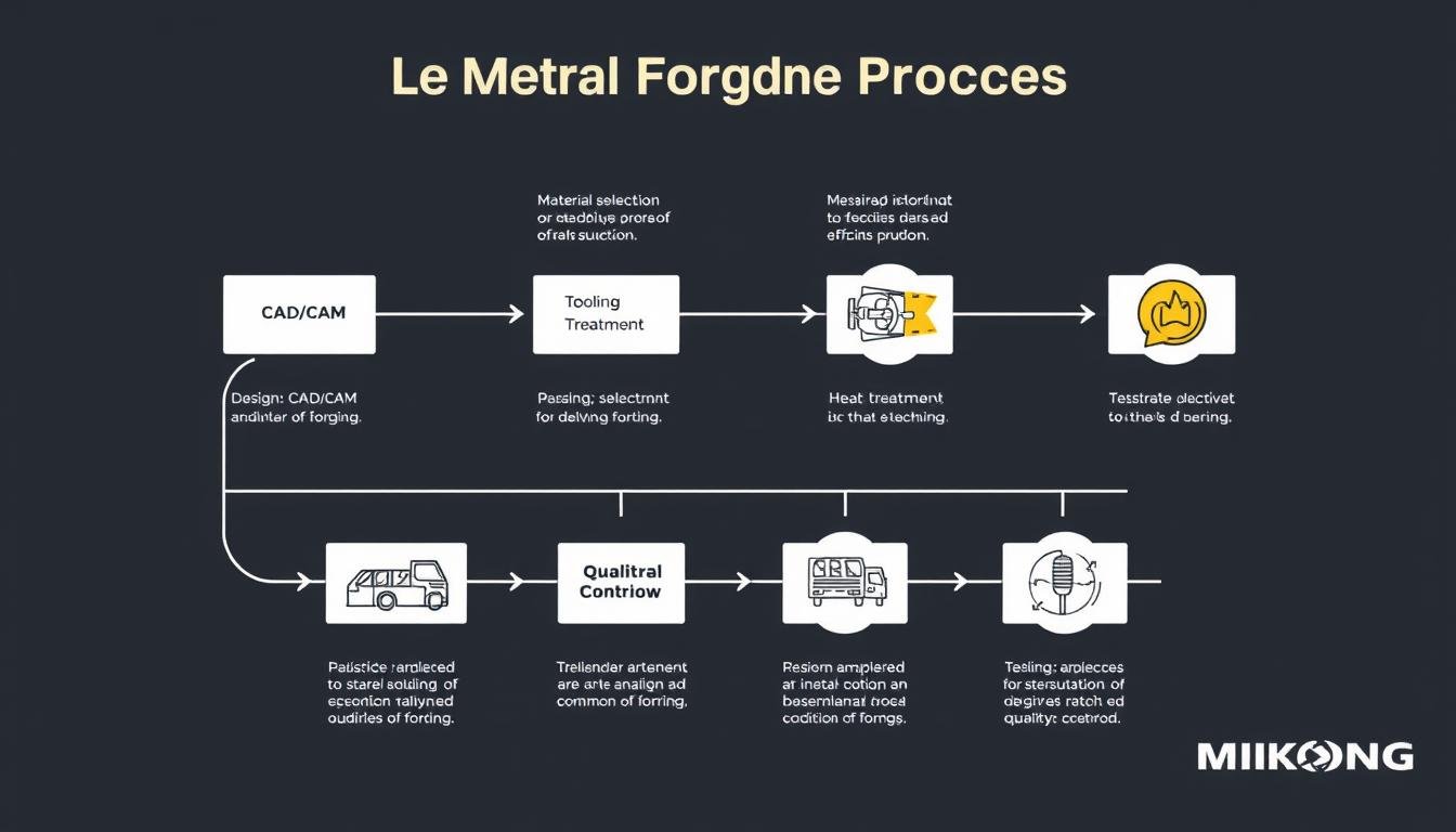 MAIKONG's comprehensive forging process workflow