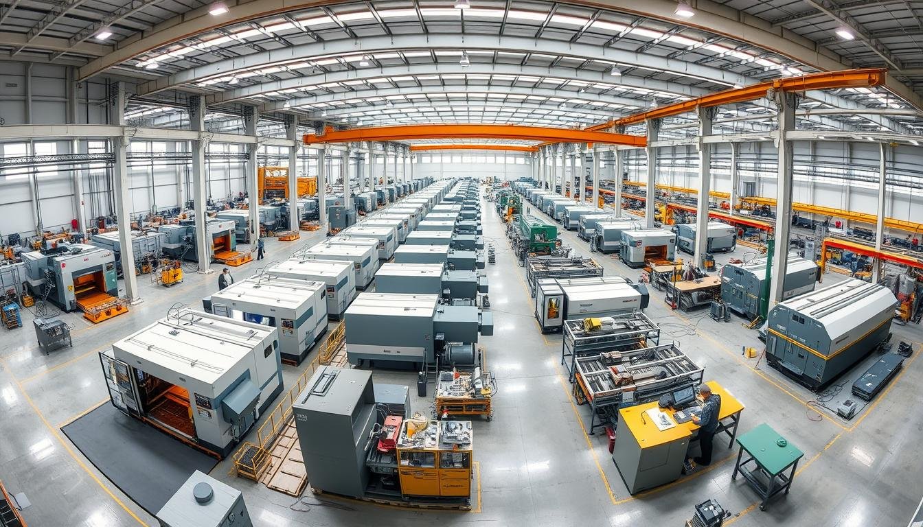 MAIKONG's comprehensive manufacturing facility showing forging and CNC operations