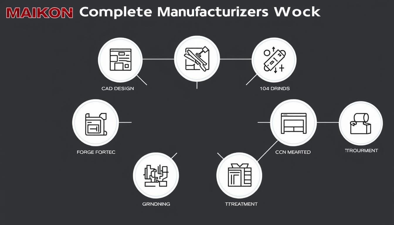 MAIKONG's comprehensive manufacturing workflow
