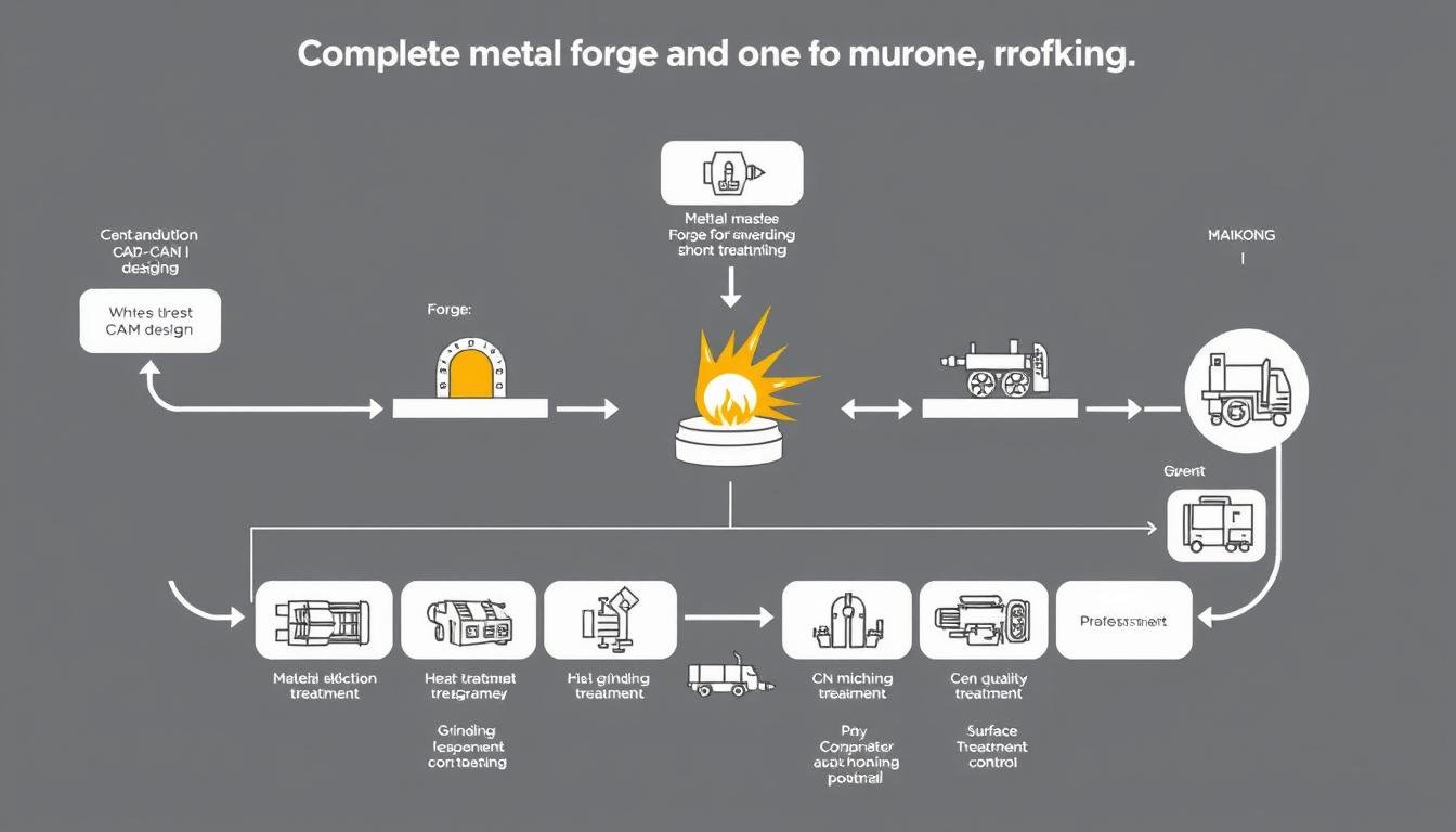 MAIKONG's comprehensive metal forge manufacturing process flow