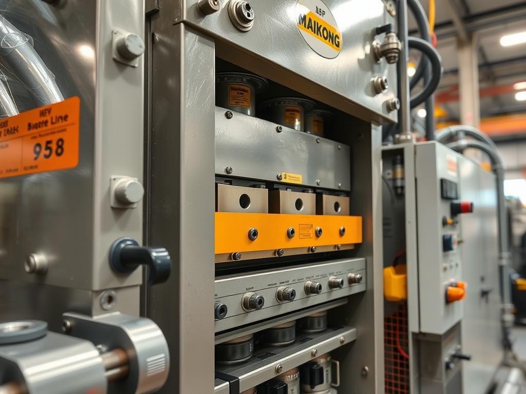 MAIKONG's hydraulic extrusion press for brass manufacturing