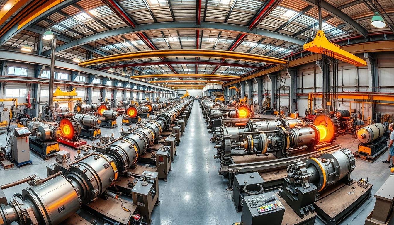 MAIKONG's integrated Metal Forge production line