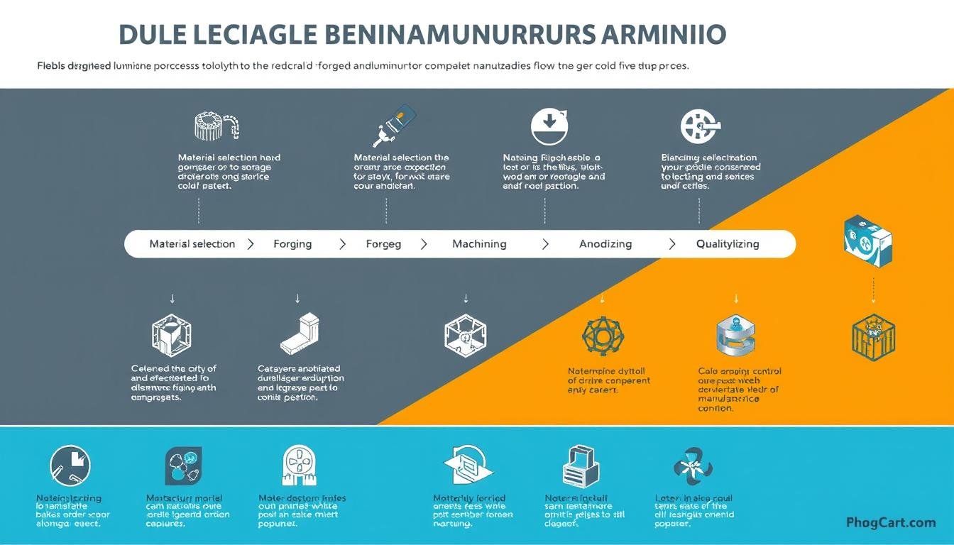 MAIKONG's integrated manufacturing process for cold forged type-ii anodized machined aluminum MAIKONG's integrated manufacturing process for cold forged type-ii anodized machined aluminum