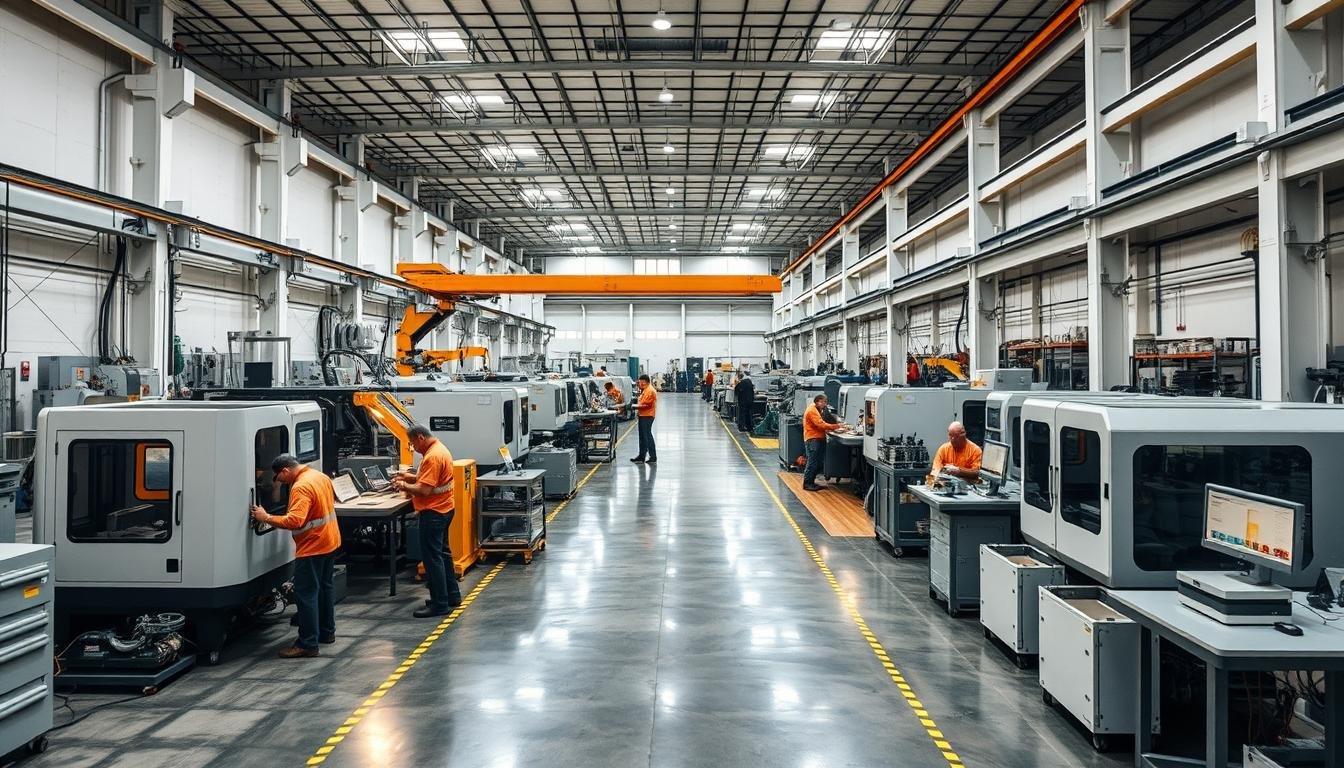 MAIKONG's manufacturing facility for aluminum components MAIKONG's manufacturing facility for aluminum components