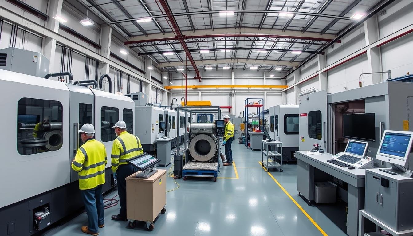 MAIKONG's manufacturing facility for aluminum forgings