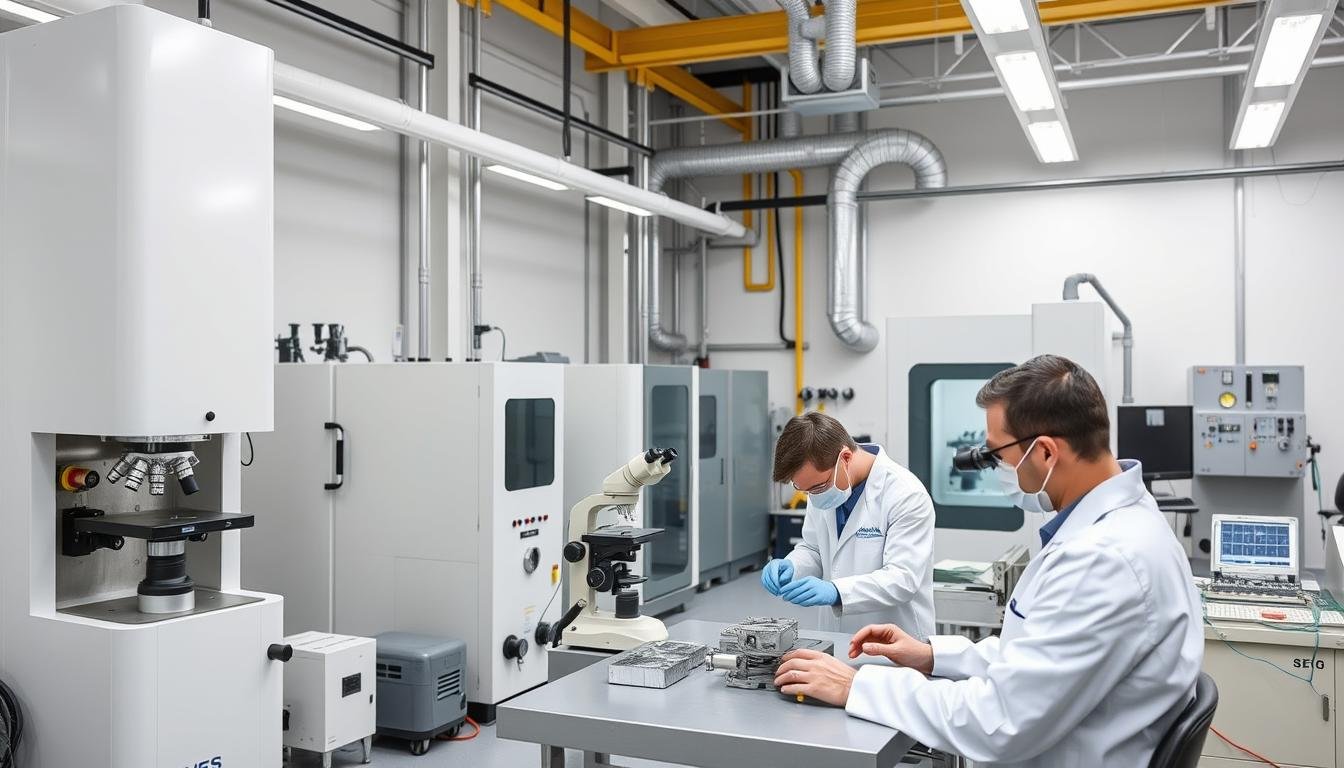 MAIKONG's material testing laboratory with advanced equipment