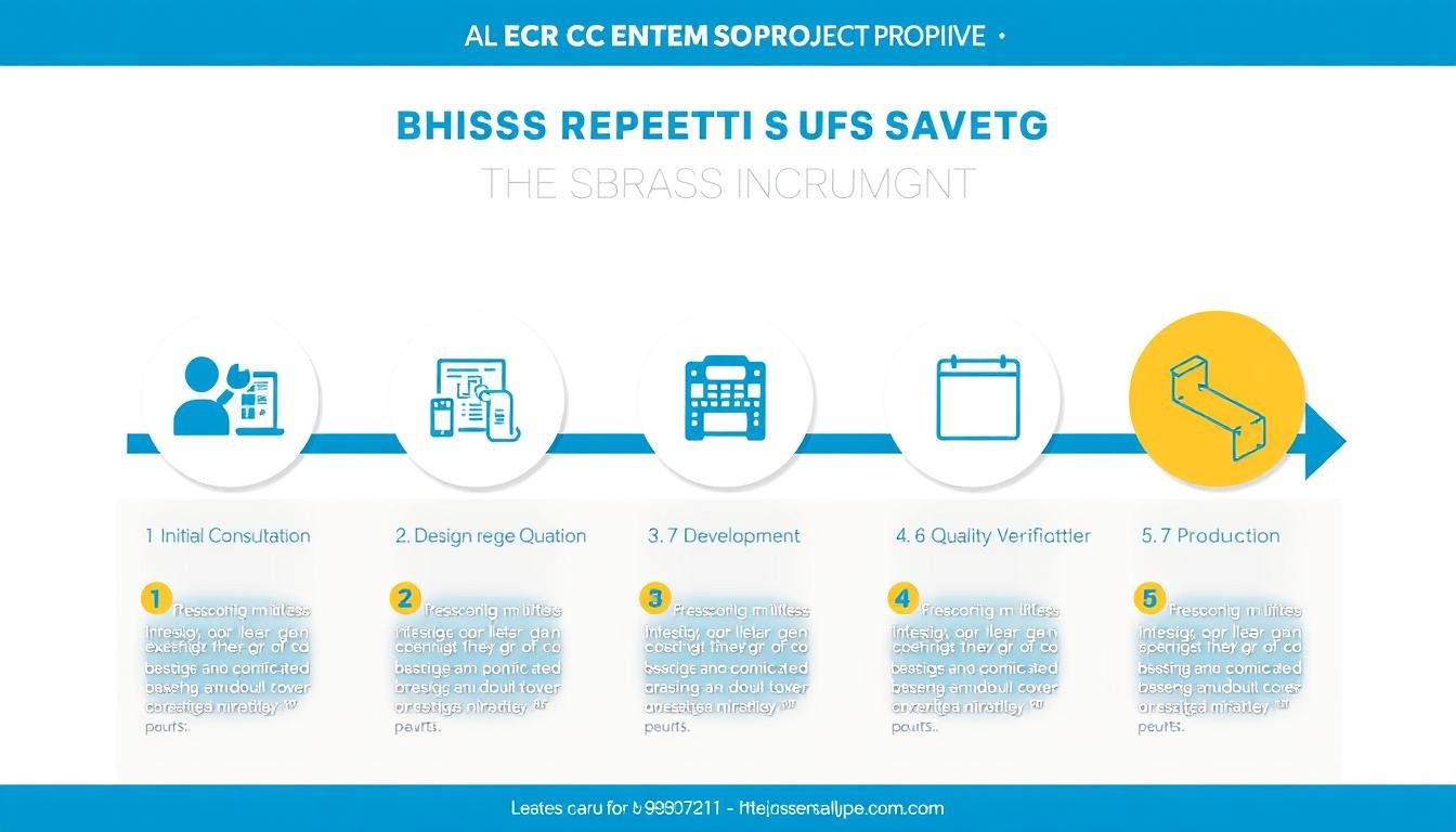 MAIKONG's project management process for brass extrusion manufacturing