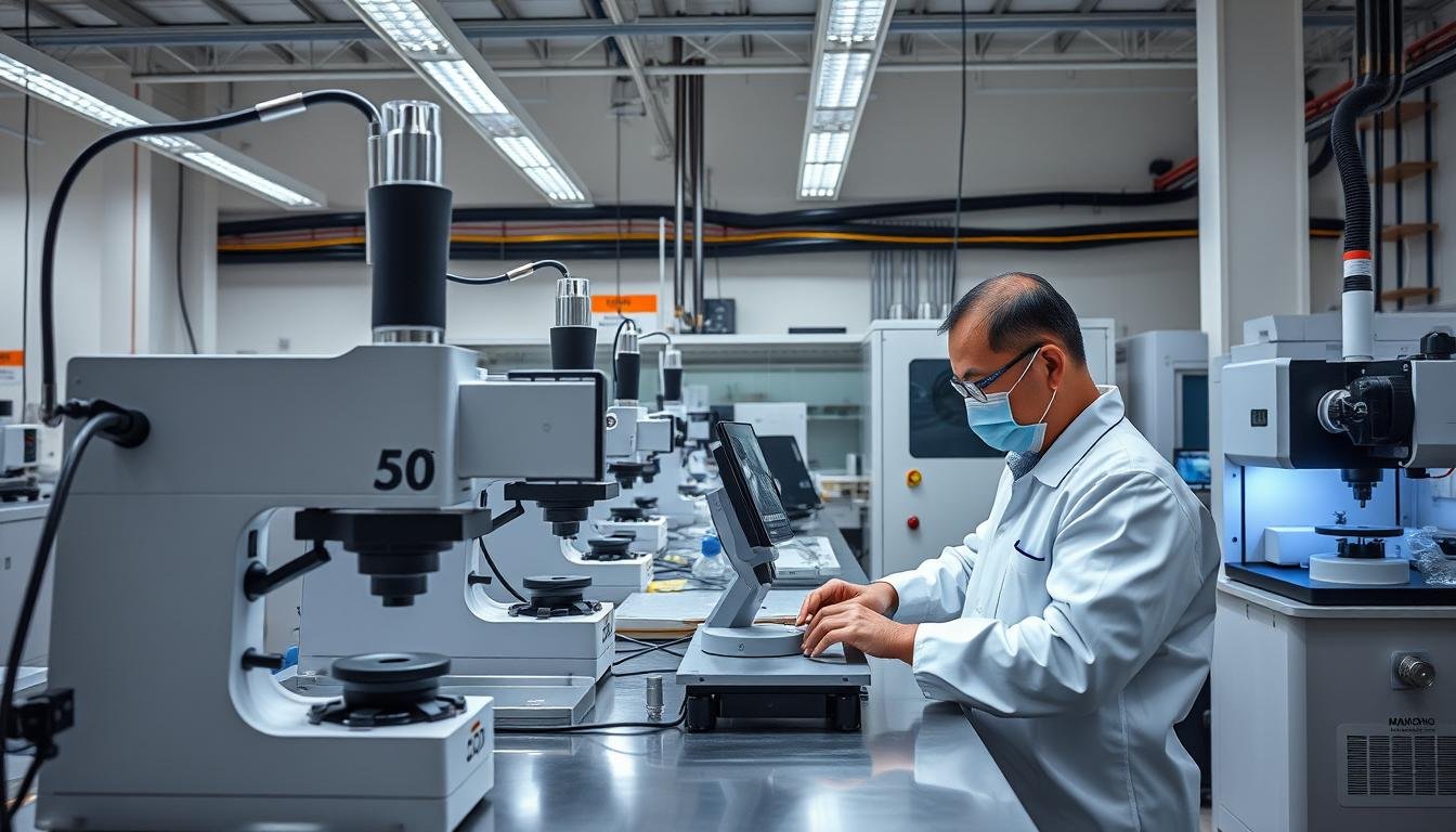 MAIKONG's quality control laboratory with advanced testing equipment and inspectors MAIKONG's quality control laboratory with advanced testing equipment and inspectors