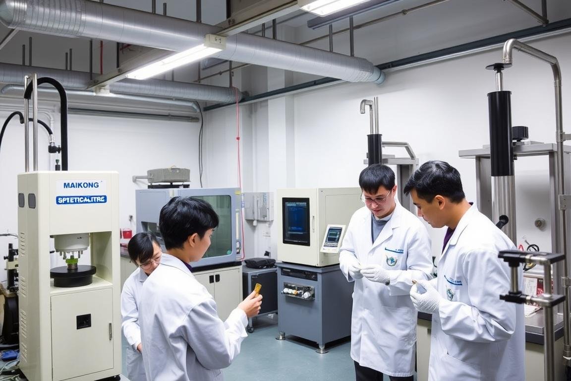 MAIKONG's quality control laboratory with testing equipment