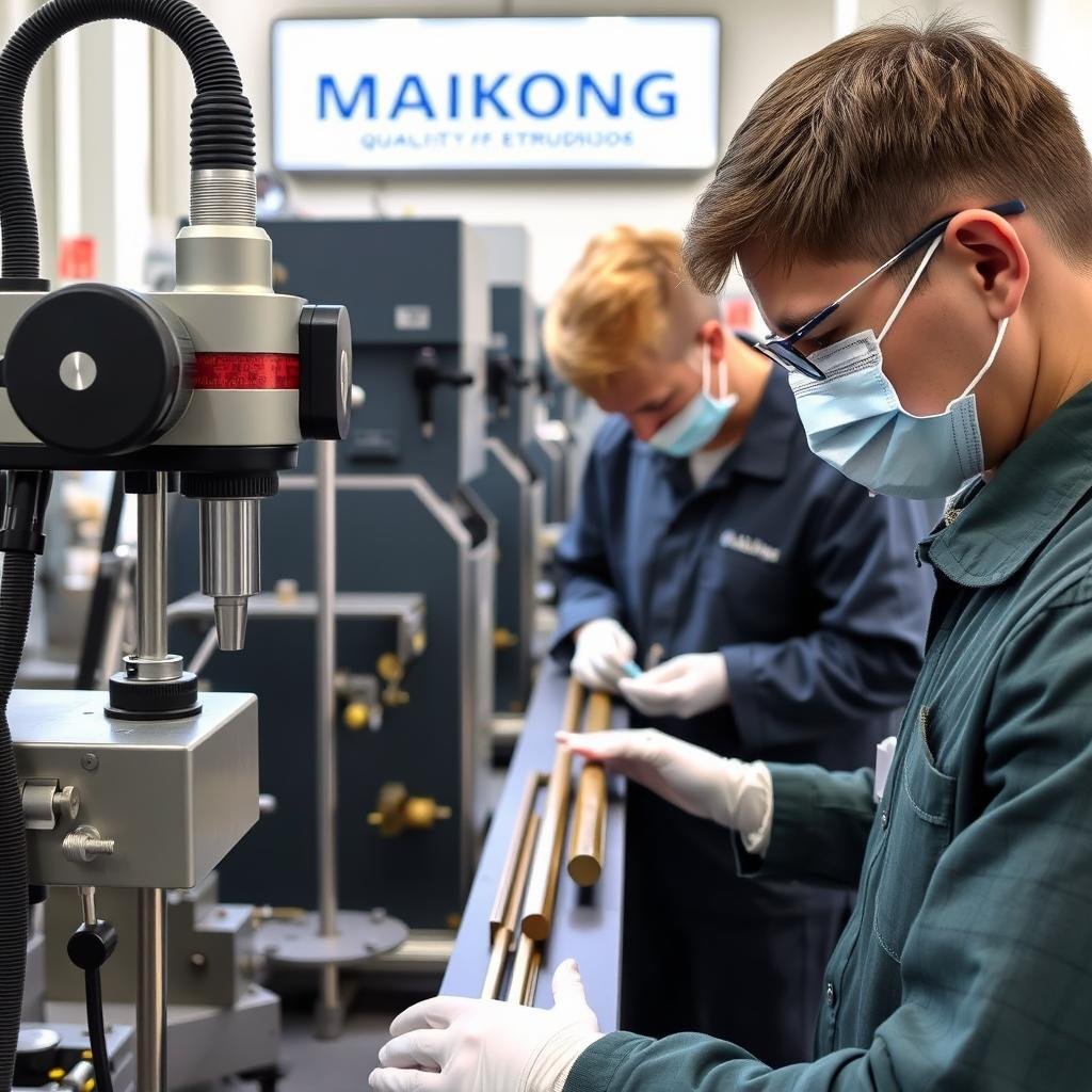MAIKONG's quality control process for brass extrusions