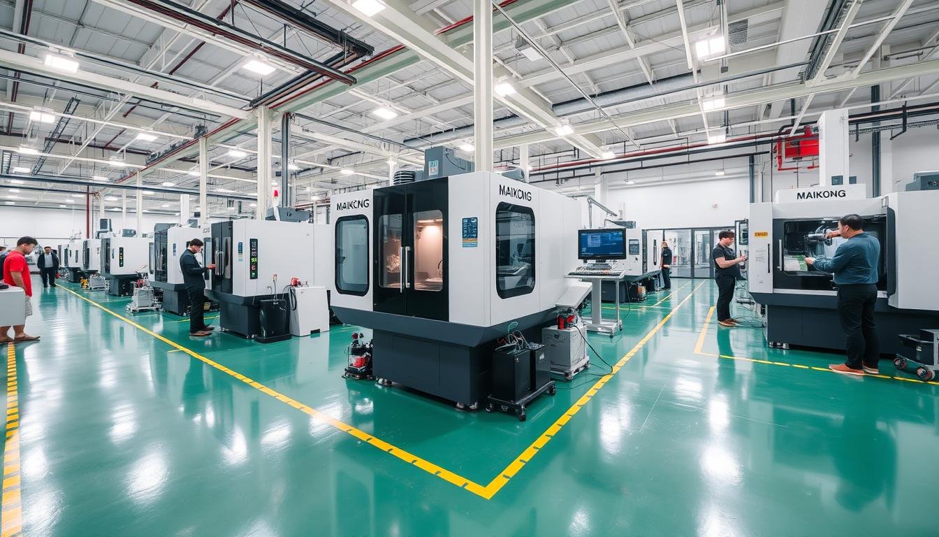 MAIKONG's state-of-the-art CNC machining facility